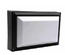 APPLIQUE MURALE CARRÉE LED – IP65 IK10 10-20W 3 ans