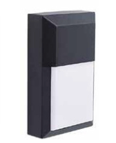 APPLIQUE MURALE CARRÉE LED – IP65 IK10 10-20W 3 ans