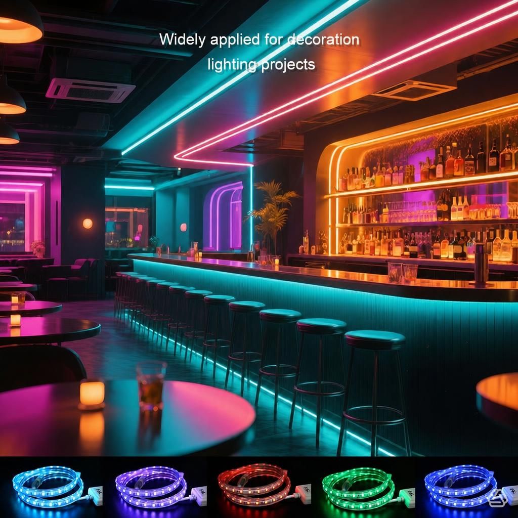 STRIPLED SMD5050 HAUTE TENSION RGB SERIE HA5050 RLX 50M