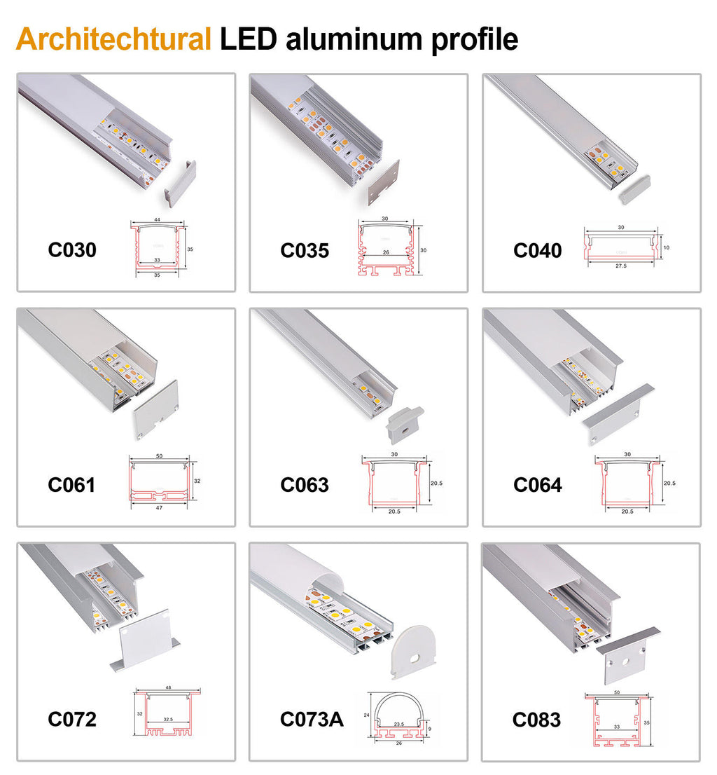 PROFILE ALUMINIUM ARCHITECTURAL SERIE PAL-AR