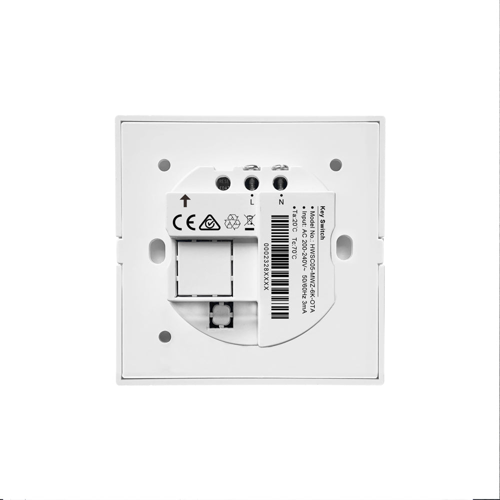 COMMANDE MURAL INTELLIGENTE ZIGBEE SERIE HWSC05
