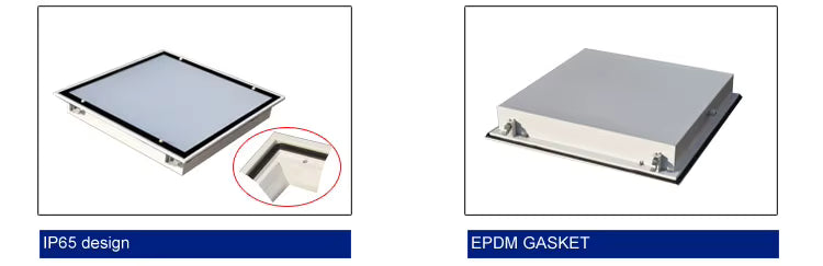 Panneau LED encastré pour salle blanche IP65