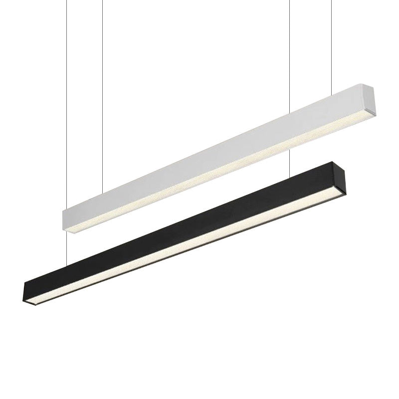 Luminaire linéaire LED 1,2 m, 40 W CCT, diffuseur opale