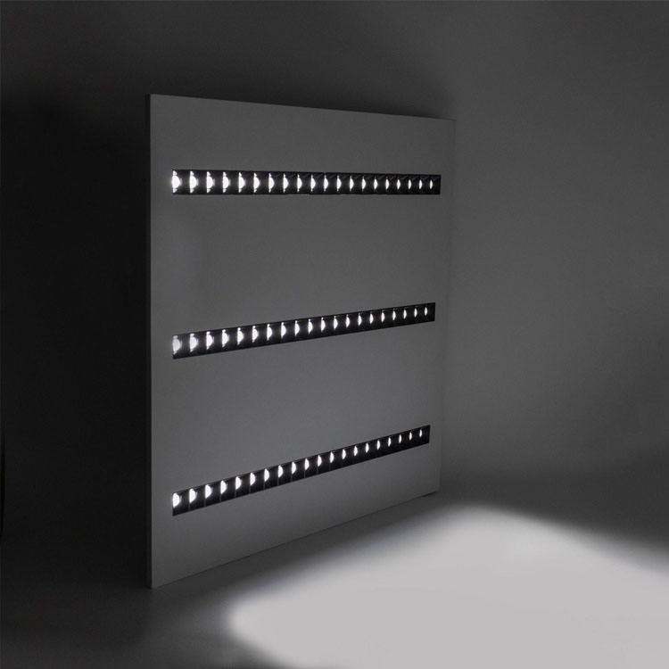 Panneau LED encastré 60 × 60 cm, UGR < 16
