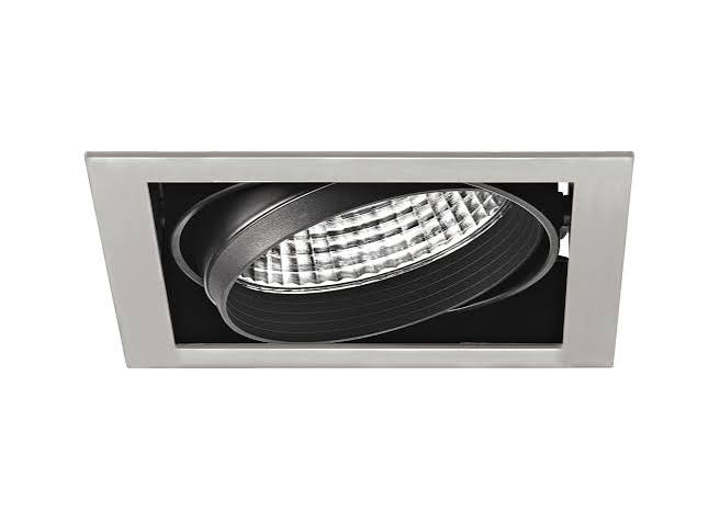 Encastré LED orientable Quadra multitêtes, 1 à 4 têtes