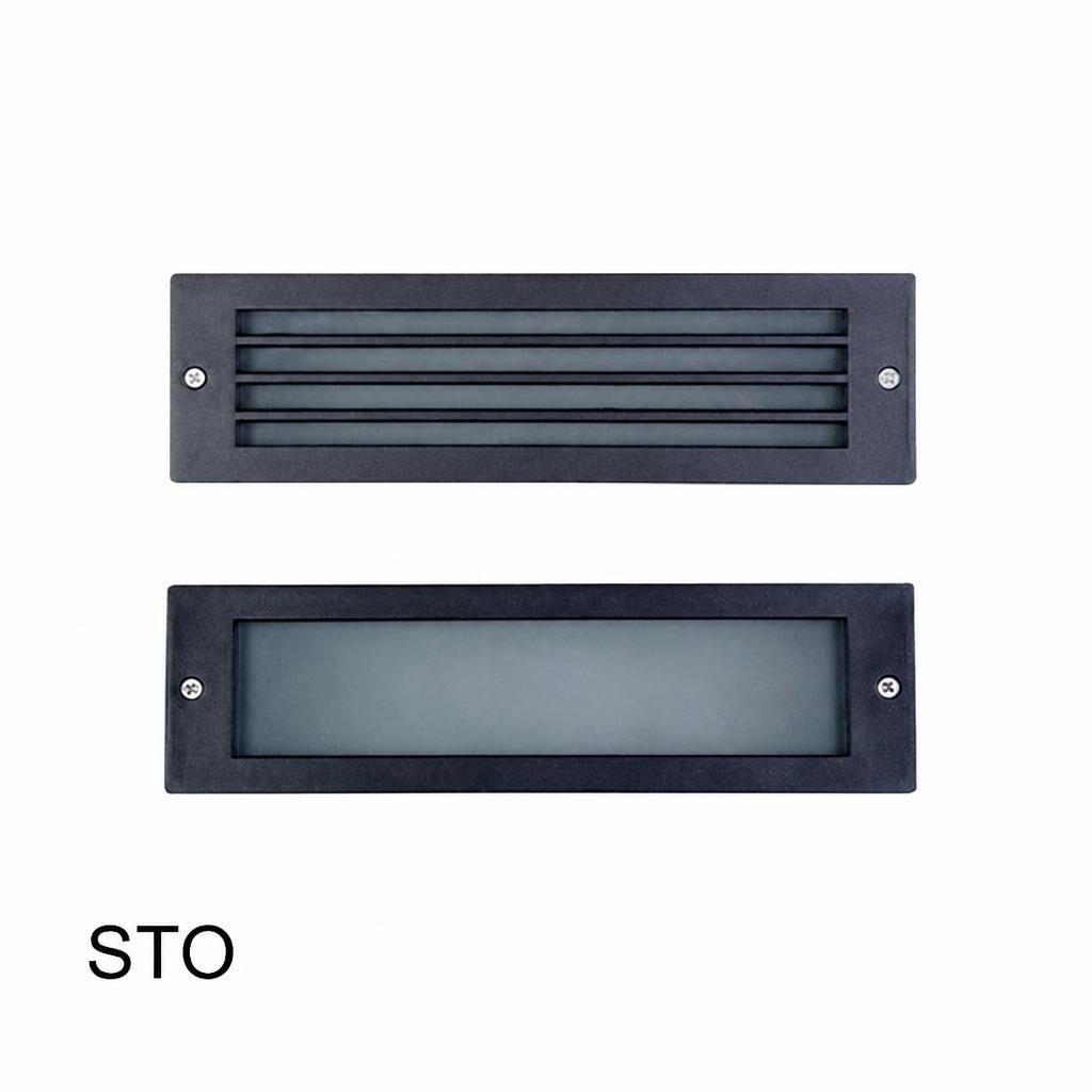 Encastré mural LED 10 W IP65 IK10, série STO