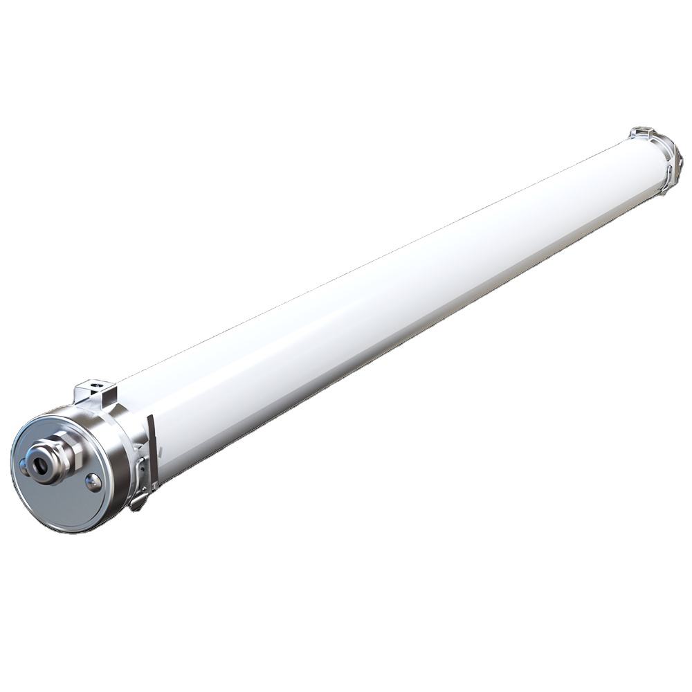Luminaire LED tubulaire étanche, série TBLF IP69 IK10
